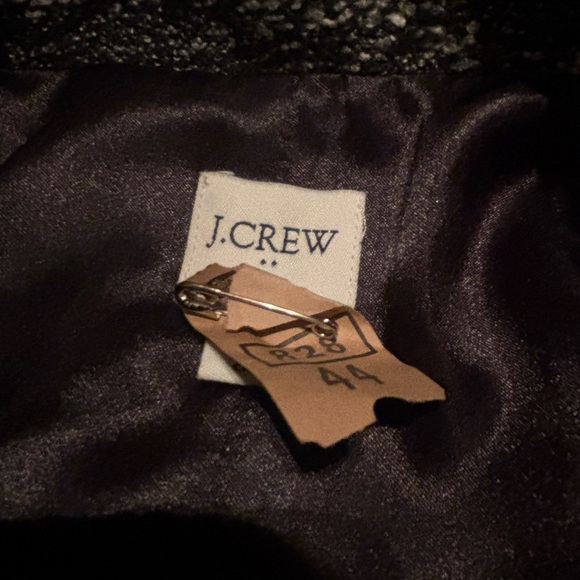 J. Crew Black and Gray Pea Coat - Picture 5 of 5